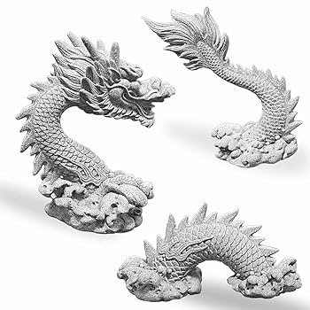 Amazon.com: Romansk Aquarium Dragon Statue Sandstone